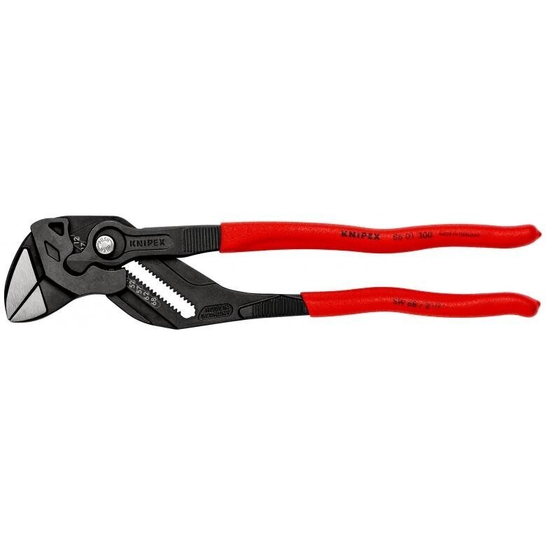 Santechninės replės - raktas KNIPEX su fiksavimu 300mm Santechninės replės - raktas KNIPEX su fiksavimu 300mm