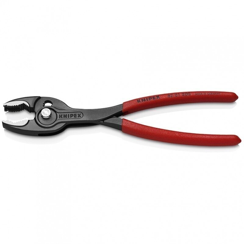 Santechinės replės 200mm (dvigubo griebimo) KNIPEX (su fiksavimu) 1 Santechinės replės 200mm (dvigubo griebimo) KNIPEX (su fiksavimu) 1