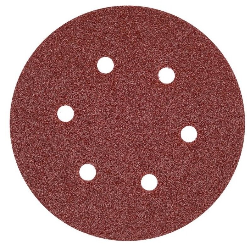 Šlifavimo popierius 150mm (6 skylių) (50vnt) 1