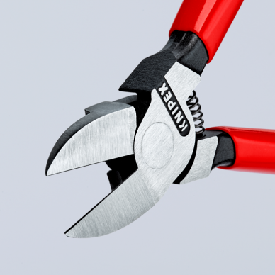 Šoninio kirpimo replės plastikams 140mm KNIPEX 9 Šoninio kirpimo replės plastikams 140mm KNIPEX 9