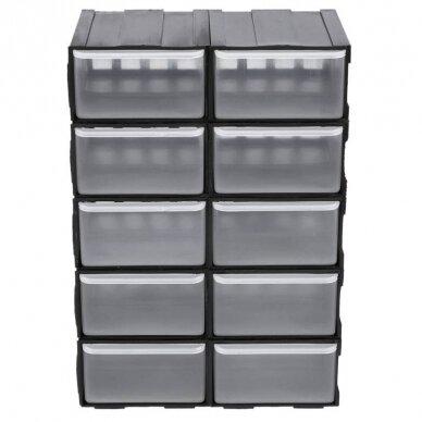 Spintelė smulkmenoms (10-ies stalčių) 225x155x100mm Spintelė smulkmenoms (10-ies stalčių) 225x155x100mm