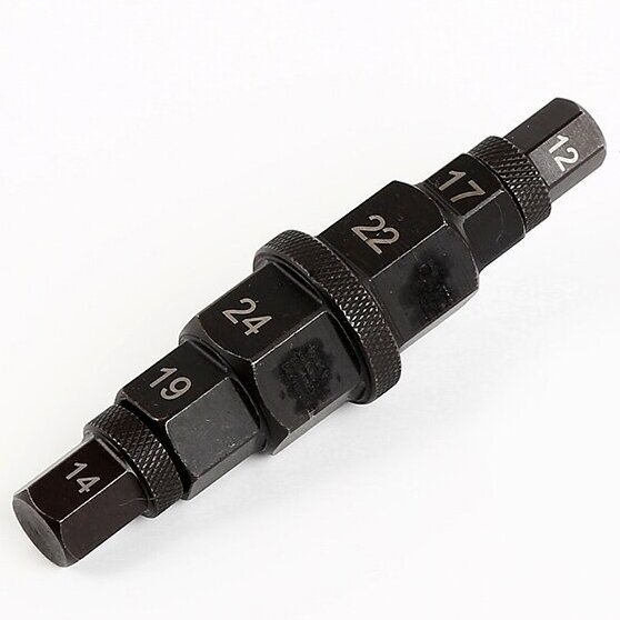 Speciali galvutė motociklo ašiai 12,14,17,19,22,24mm Speciali galvutė motociklo ašiai 12,14,17,19,22,24mm