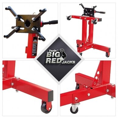 Stendas varikliui 680kg (1500LBS) 1 Stendas varikliui 680kg (1500LBS) 1
