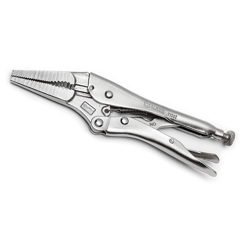 Suspaudimo replės tiesios prailgintos 225mm Suspaudimo replės tiesios prailgintos 225mm