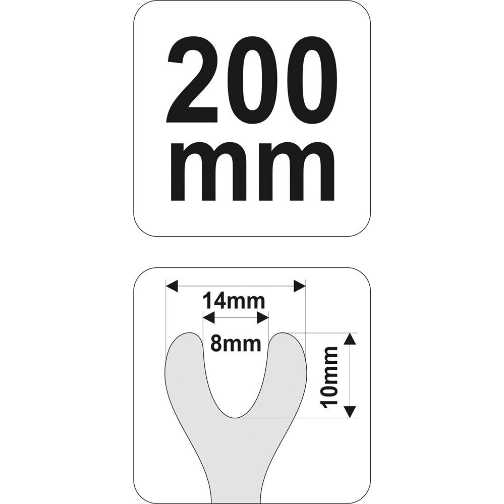Svirtis apdailos detalėms nuimti 200mm 2 Svirtis apdailos detalėms nuimti 200mm 2