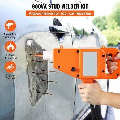 Taškinis kėbulo lyginimo pistoletas 2000W ir lyginimo įrankių rinkinys (plast.dėžė) 1 Taškinis kėbulo lyginimo pistoletas 2000W ir lyginimo įrankių rinkinys (plast.dėžė) 1