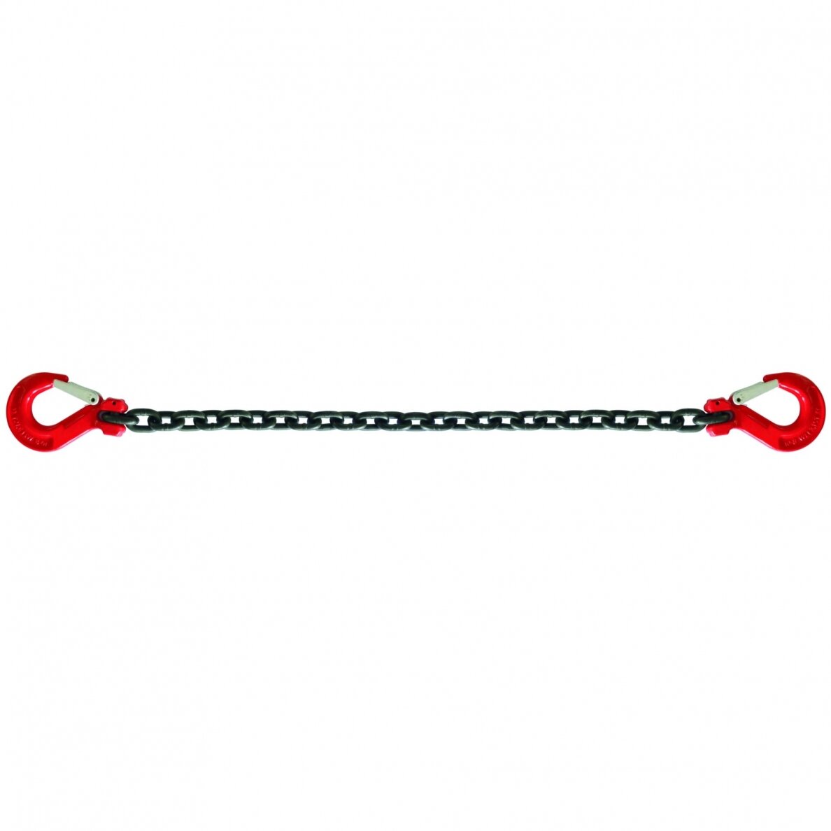Tempimo grandinė su karabinais 10.6t 3.5m x13mm