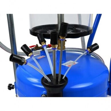 Tepalo surinkimo bakas 80l su išsiurbimu ir išleidimu (su plast. indu) 1 Tepalo surinkimo bakas 80l su išsiurbimu ir išleidimu (su plast. indu) 1