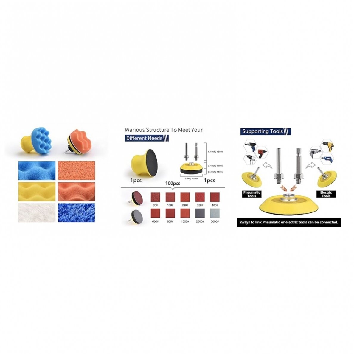 Valymo-poliravimo rinkinys 75mm 54vnt. 2 Valymo-poliravimo rinkinys 75mm 54vnt. 2