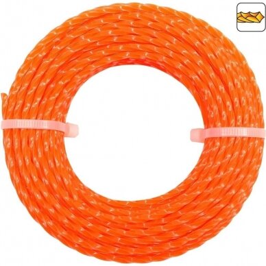 Valas trimeriui SILENT (pintas) 2.7mm x 15m Valas trimeriui SILENT (pintas) 2.7mm x 15m