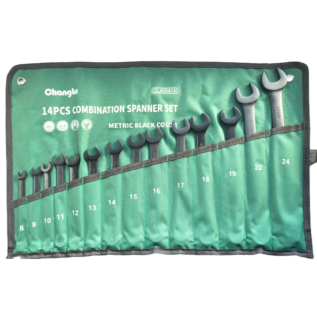 Veržliarakčių kombinuotų rinkinys (14vnt)(8-24mm) Veržliarakčių kombinuotų rinkinys (14vnt)(8-24mm)