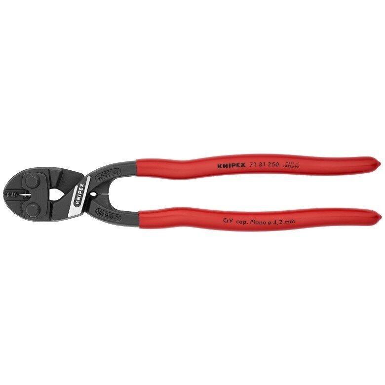 Vielos kirpimo žirklės 250mm KNIPEX CoBolt Vielos kirpimo žirklės 250mm KNIPEX CoBolt