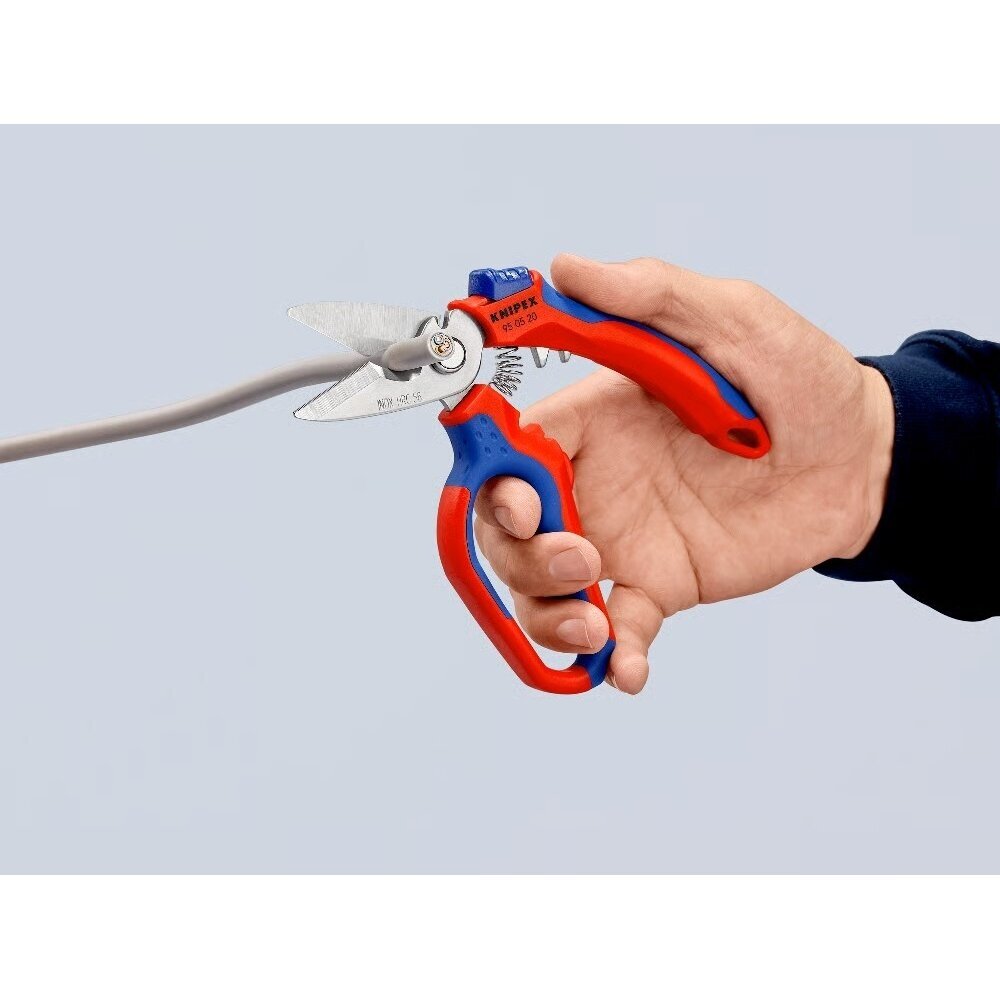 Žirklės lenktos elektrikams KNIPEX 13 Žirklės lenktos elektrikams KNIPEX 13