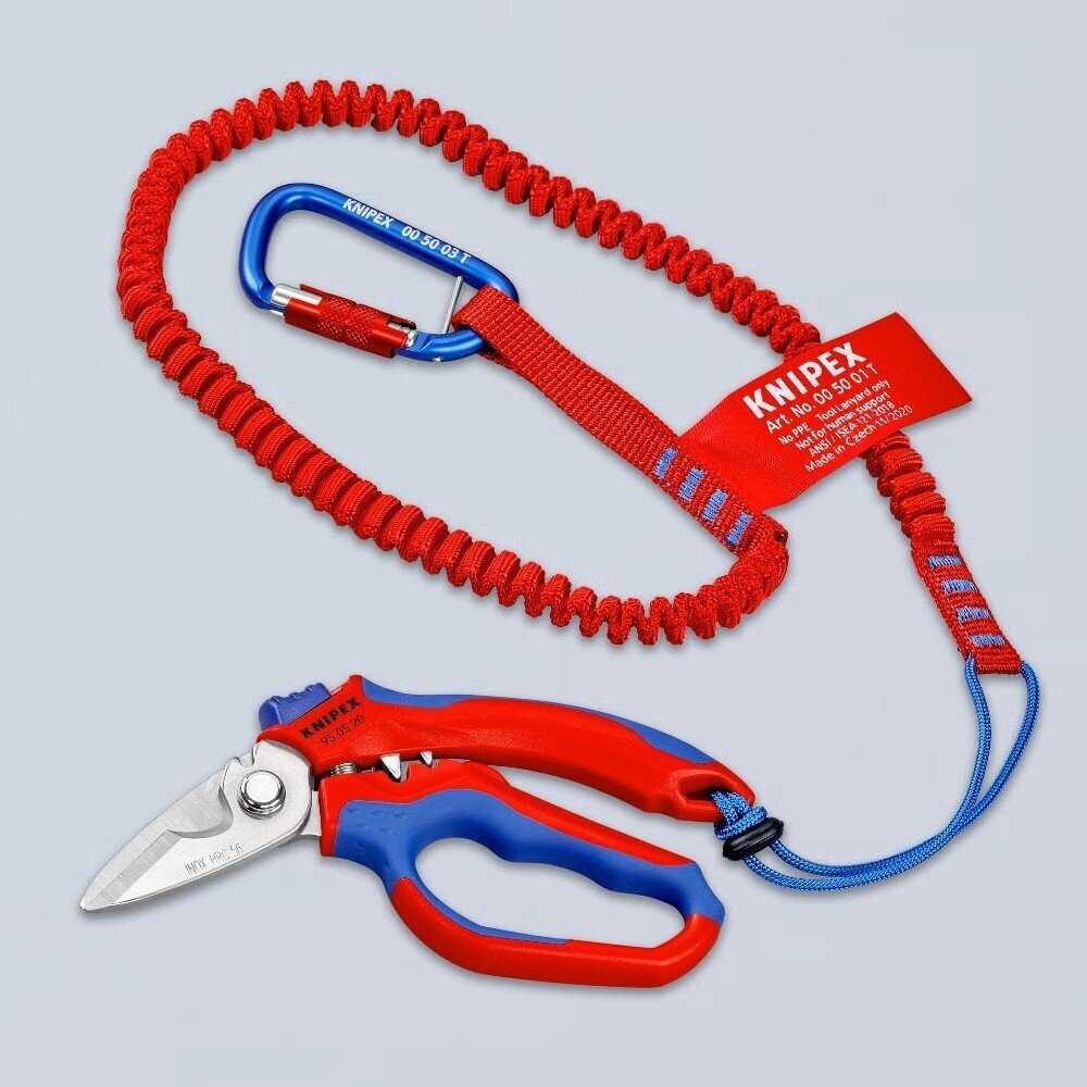 Žirklės lenktos elektrikams KNIPEX 17 Žirklės lenktos elektrikams KNIPEX 17