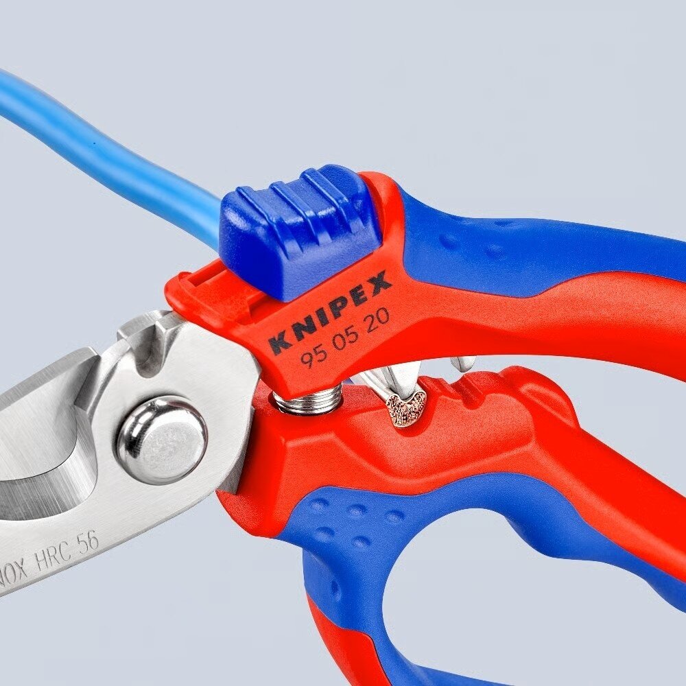 Žirklės lenktos elektrikams KNIPEX 4 Žirklės lenktos elektrikams KNIPEX 4