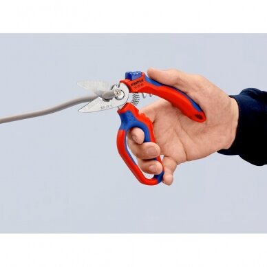 Žirklės lenktos elektrikams KNIPEX 13 Žirklės lenktos elektrikams KNIPEX 13
