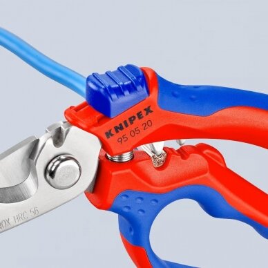 Žirklės lenktos elektrikams KNIPEX 4 Žirklės lenktos elektrikams KNIPEX 4