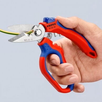 Žirklės lenktos elektrikams KNIPEX 7 Žirklės lenktos elektrikams KNIPEX 7